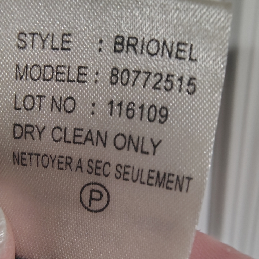 Theory Silk Brionel Top Women's Medium Charmeuse Blouse Black Front Tie Buttoned - Picture 10 of 11
